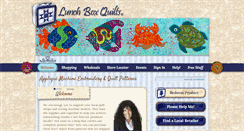 Desktop Screenshot of lunchboxquilts.com